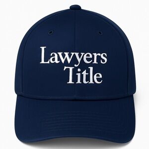 Lawyers Title Navy Golf Hat